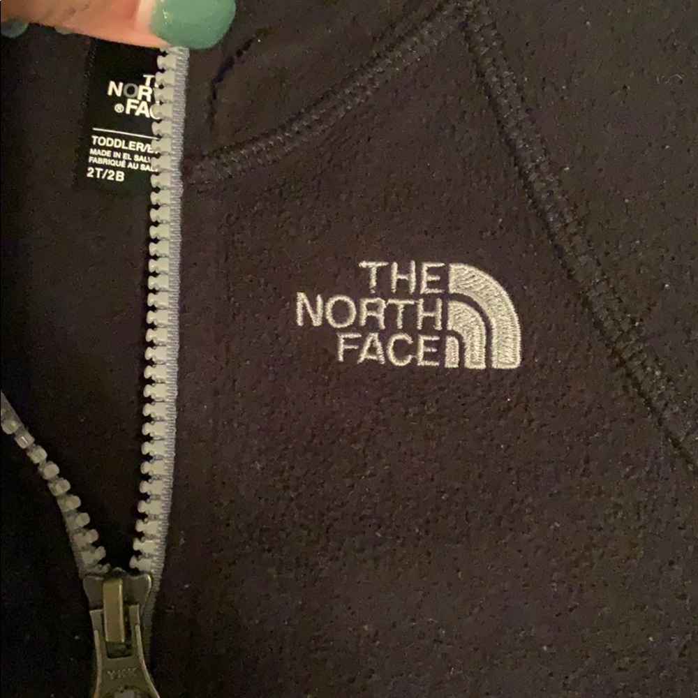 Gently Worn Toddler North Face Fleece Coat